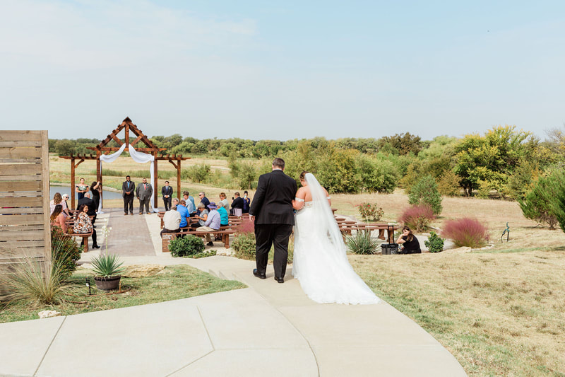ranch wedding ceremony near keller texas