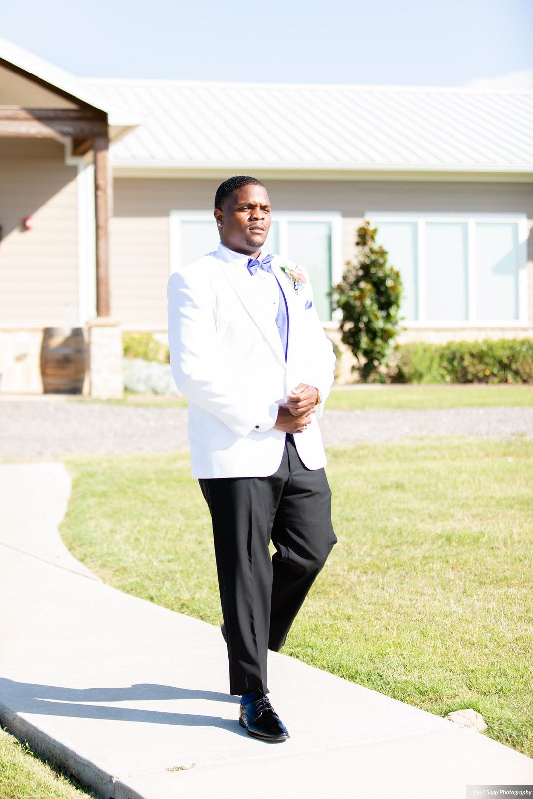 Groom's suit modern and stylish by April Sapp Photography