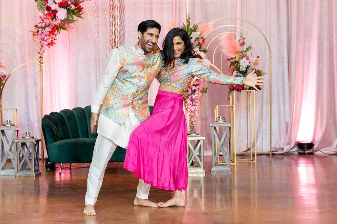 event venue near denton texas, modern vibrant indian wedding ceremony