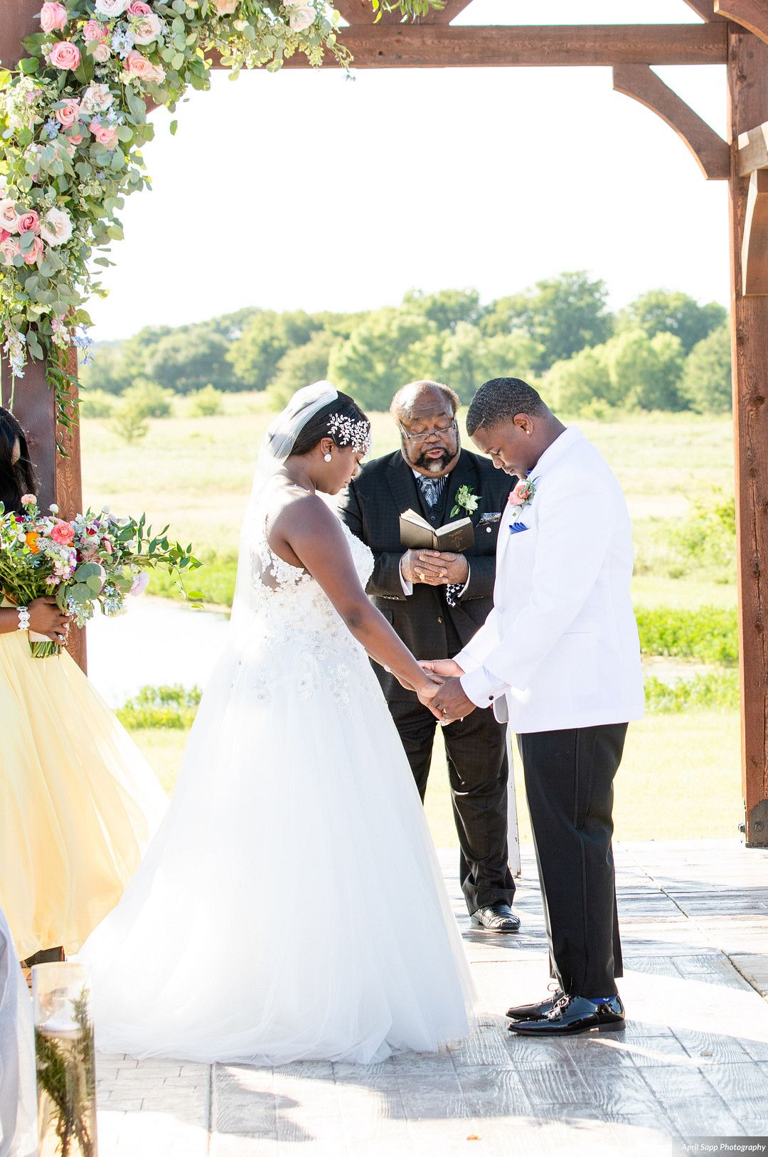 multicultural wedding ceremony with April Sapp Photography