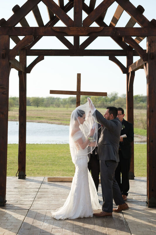 waterfront wedding north texas