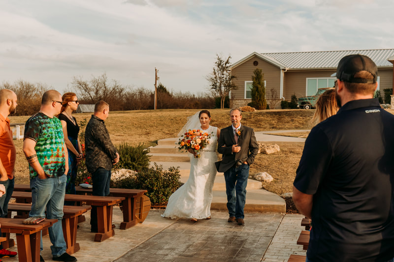 outdoor ranch wedding - north texas